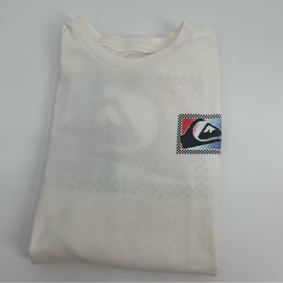 Quiksilver Boy's XL White Logo Tee - Picture 10 of 10